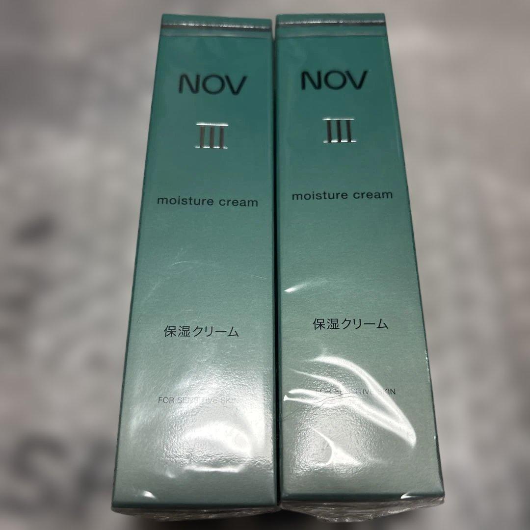 NOV III moisture cream 2個セット　フェイスクリーム