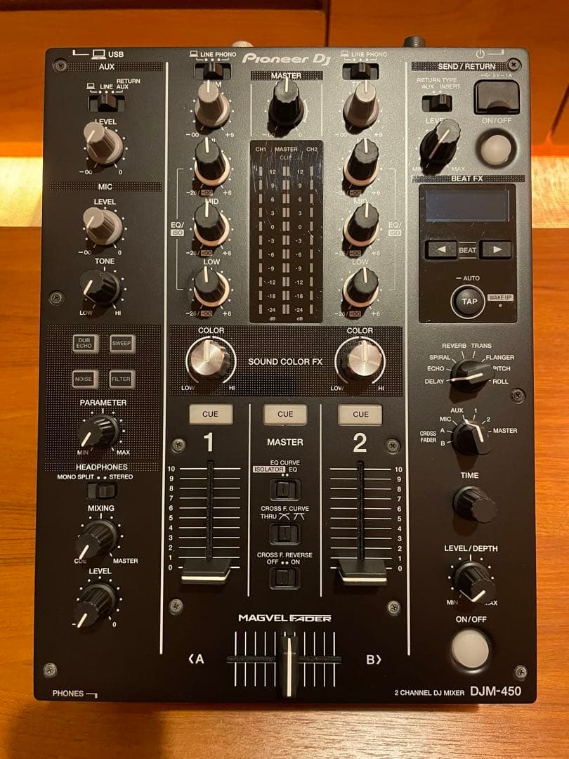 USED　2ch Dj ミキサー Pioneer DJ DJM-450