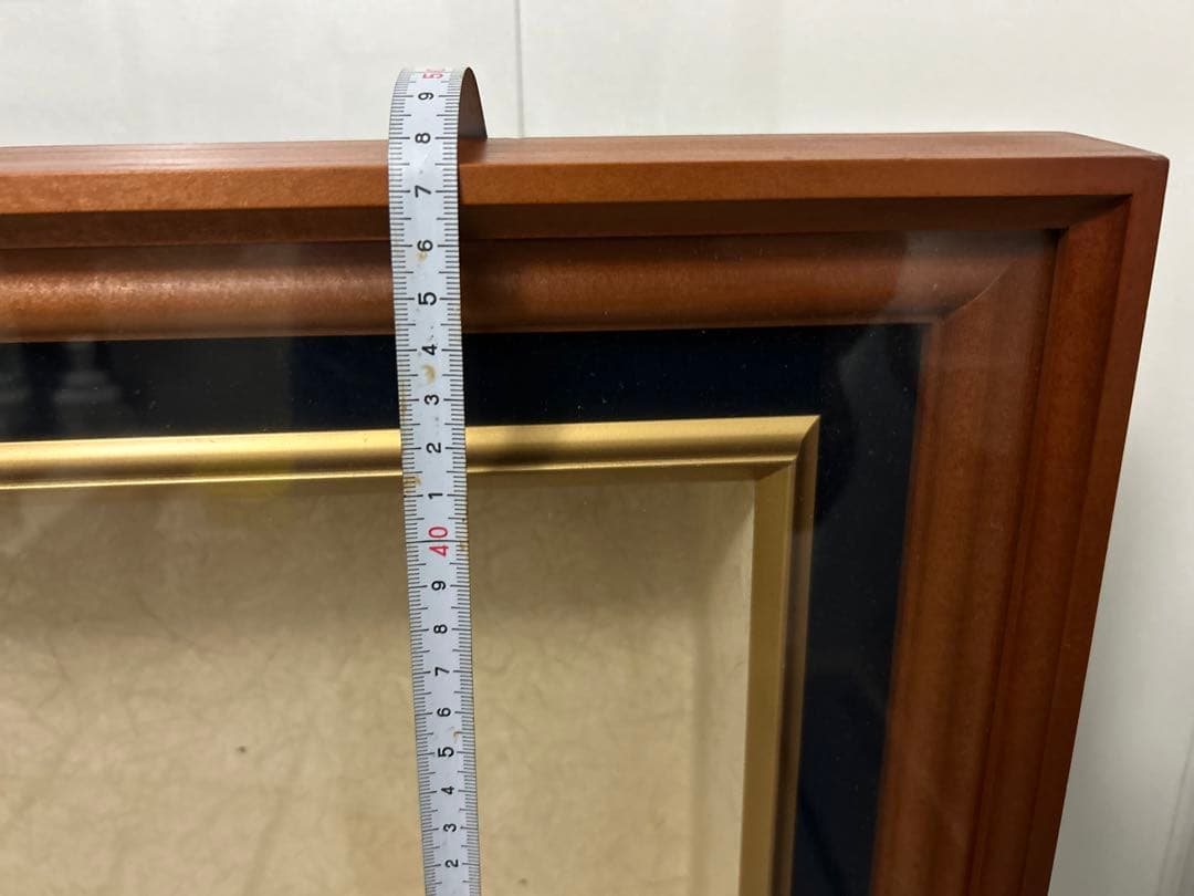 魚類剥製用の額縁　剥製　額装