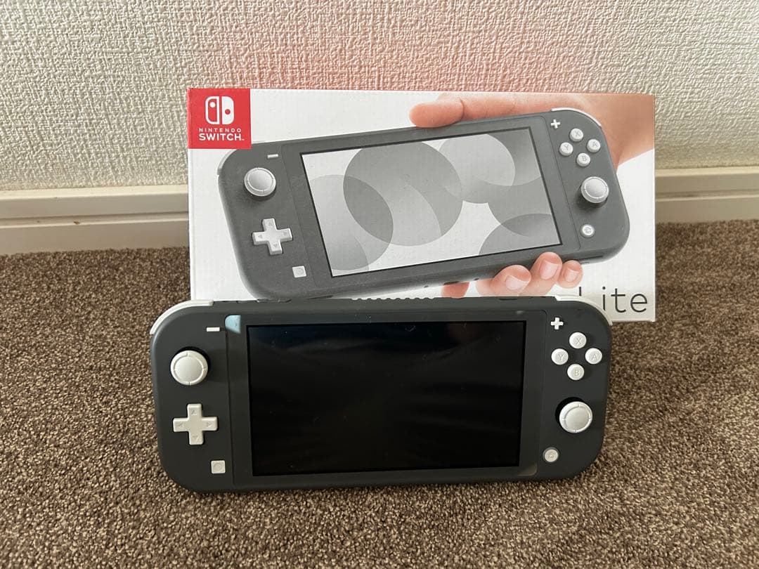 使用頻度少 美品Nintendo Switch Liteグレー　付属品全てあり