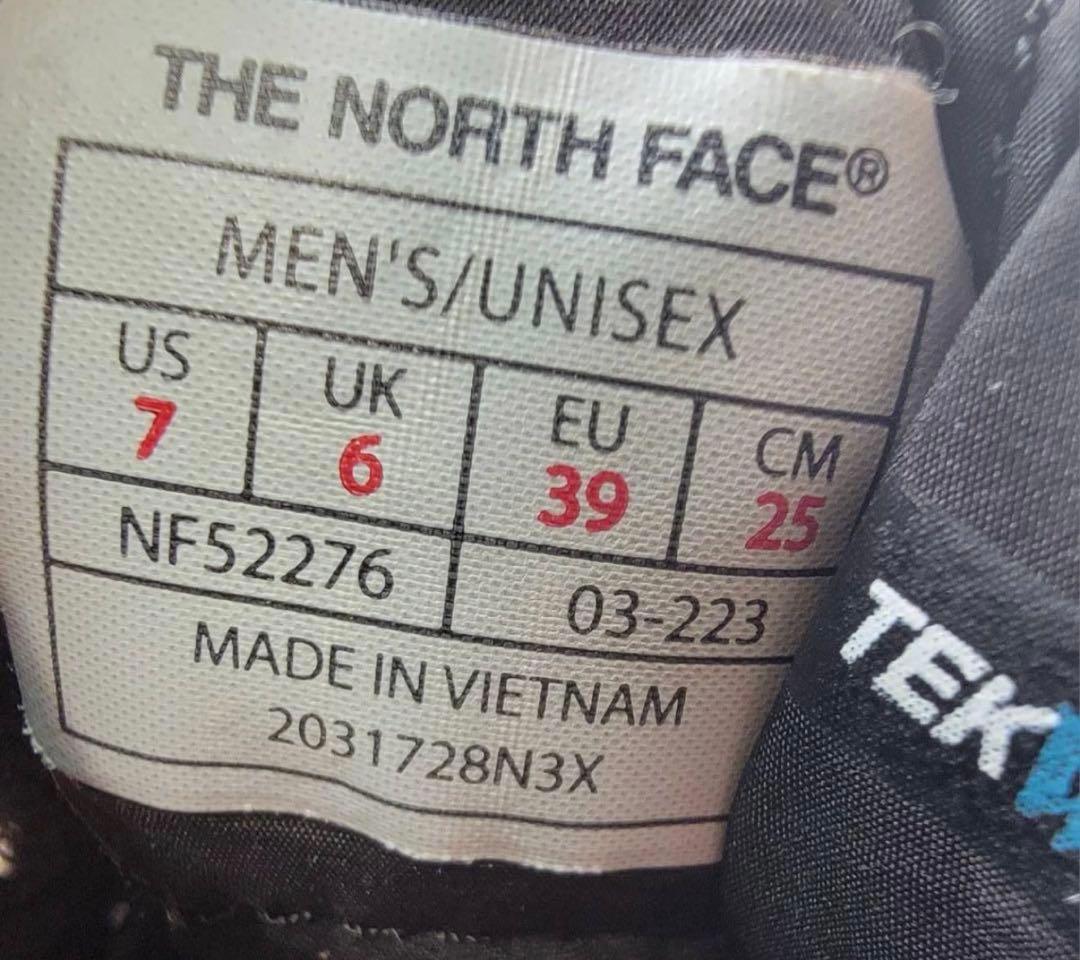 ザノースフェイス ハンプバック WP チャッカ ブラック 25㎝ 黒