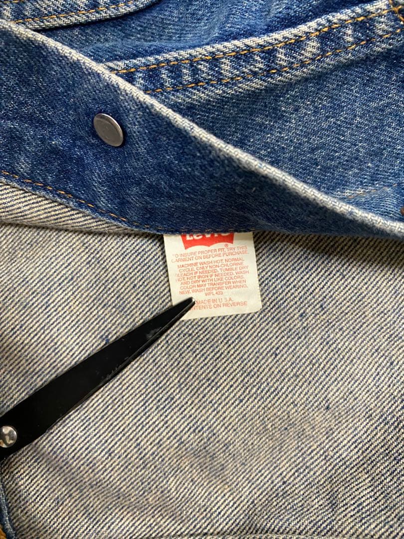 90s Levi's 70505 デニムジャケット USA製　リーバイス