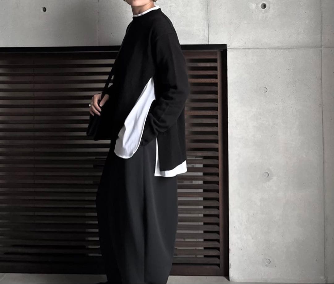 LOHEN ローヘン CREW NECK PLAN CAT&SEW ホワイト