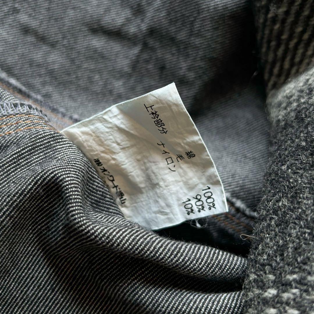 90s   デニムカバーオール M ライナー着脱可能 古着
