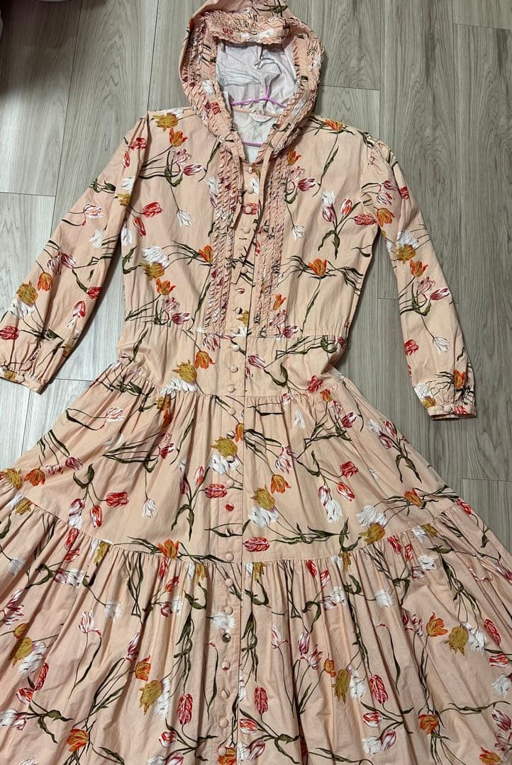 ピンクハウスPINKHOUSE　インゲボルグ　花柄ロングワンピース　チューリップ