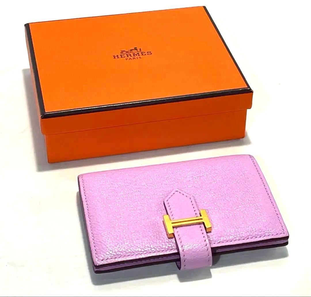 HERMES D刻印 べアンミニ カードケース 名刺入れ