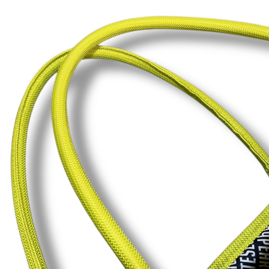 パーリーゲイツ 良品 肩掛け可 大容量 多収納 ロッカーバッグ ネオングリーン