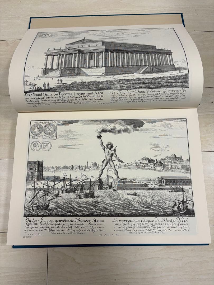 【貴重】歴史的建造物　フィッシャー・フォン・エルラッハ『歴史的建築の構想』注釈