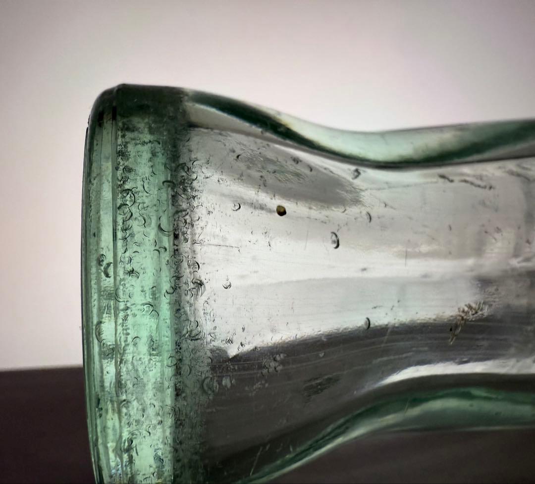 B20 1920's コカコーラ コンツァーボトル ライトグリーン 瓶