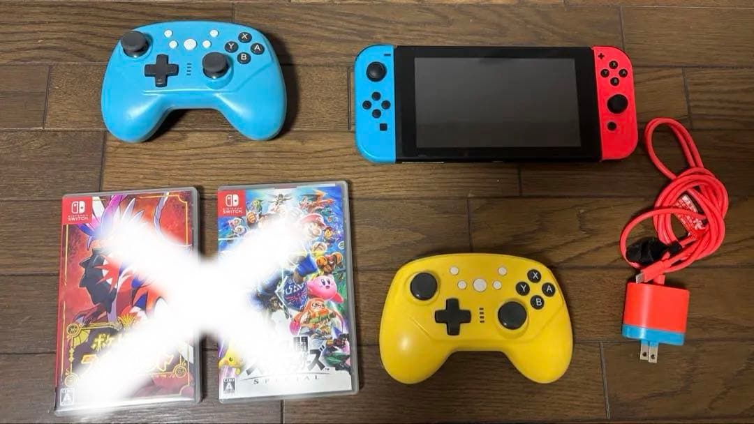 Switch 本体セット（JoyCon・Proコン2つ・充電器付）