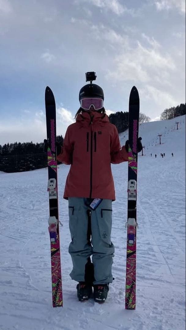 Rip Curl ※上下セット　上ピンクジャケット　下ブルーグレービブパンツ