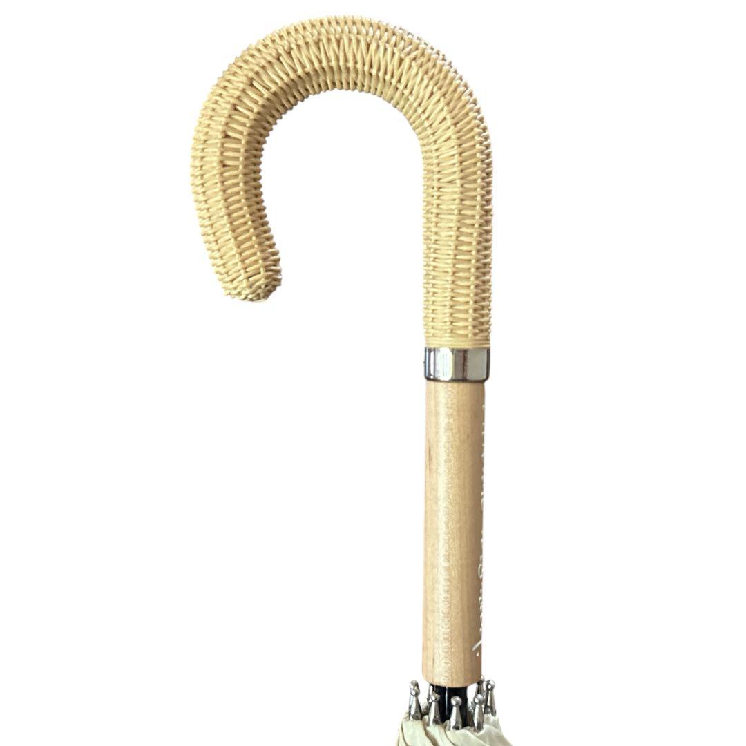 Vivienne Westwood 長傘 パゴダ ラタン巻きハンドル 薄ベージュ