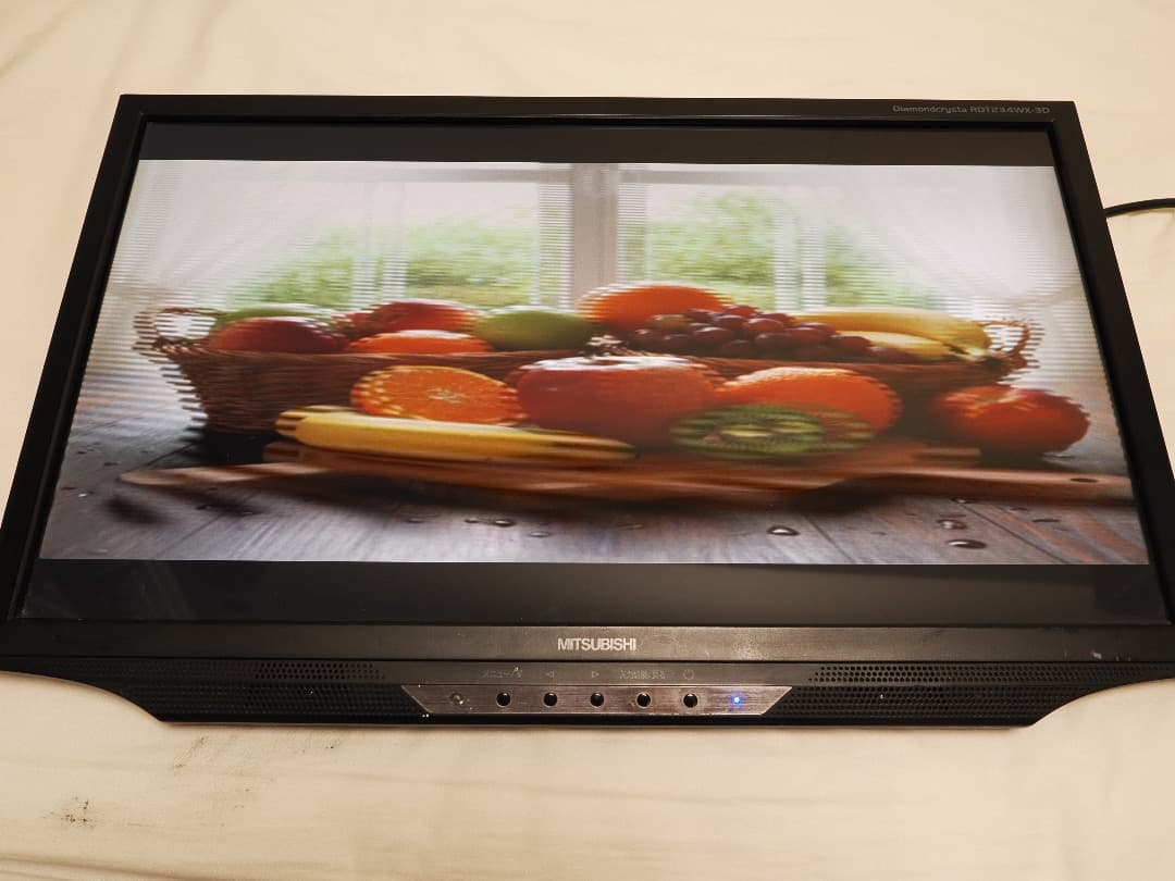 3D眼鏡ありMITSUBISHI RDT234WX-3D(BK) 23.4インチ