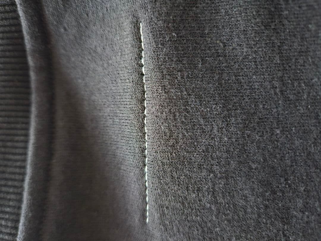 MM6Maison Margielaトレーナー長袖スウェット黒　メゾンマルジェラ