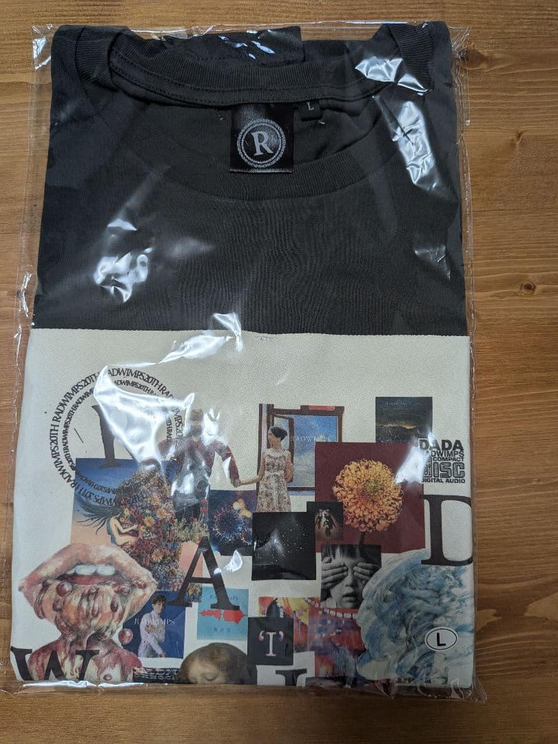 RAD シングルジャケットT(未開封L)&15thコラージュT(1回着用フリー)