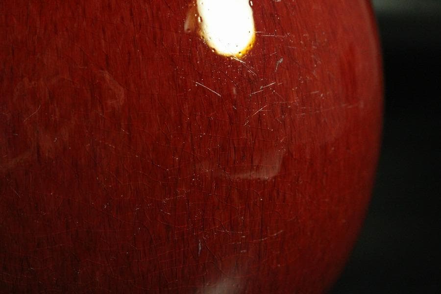 中国美術 釉裏紅 瓶 美品(K-HA504)