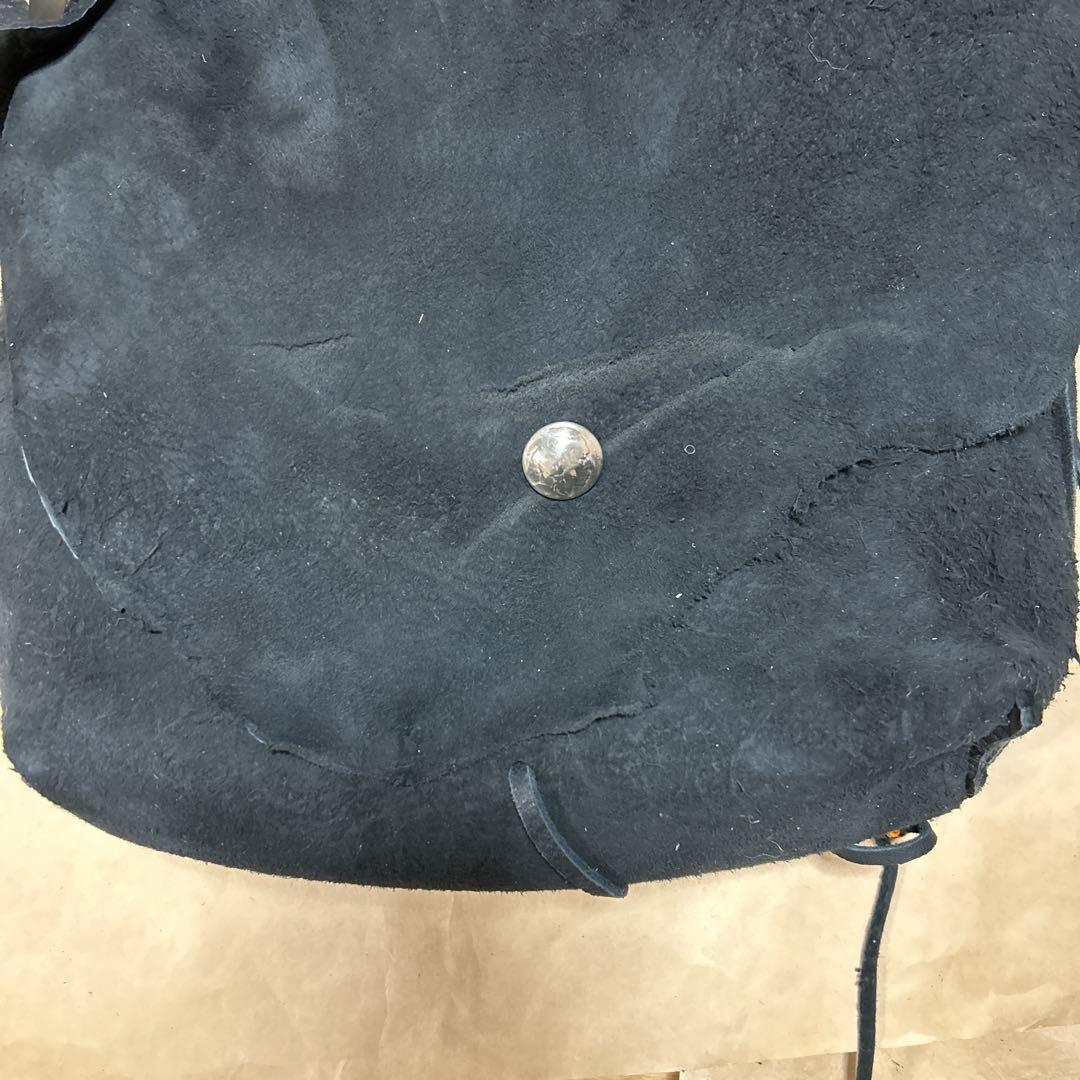 ガブリエール様　バッグ　黒スエード