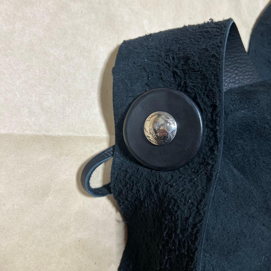 ガブリエール様　バッグ　黒スエード
