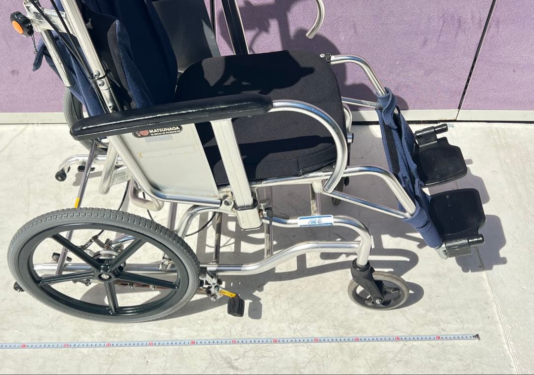 松永製作所 MATSUNAGA 介助式車椅子 リクライニング 車椅子