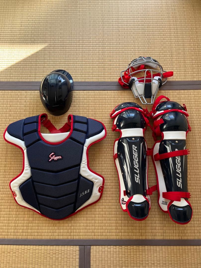 SLUGGER キャッチャー防具一式 JSBB