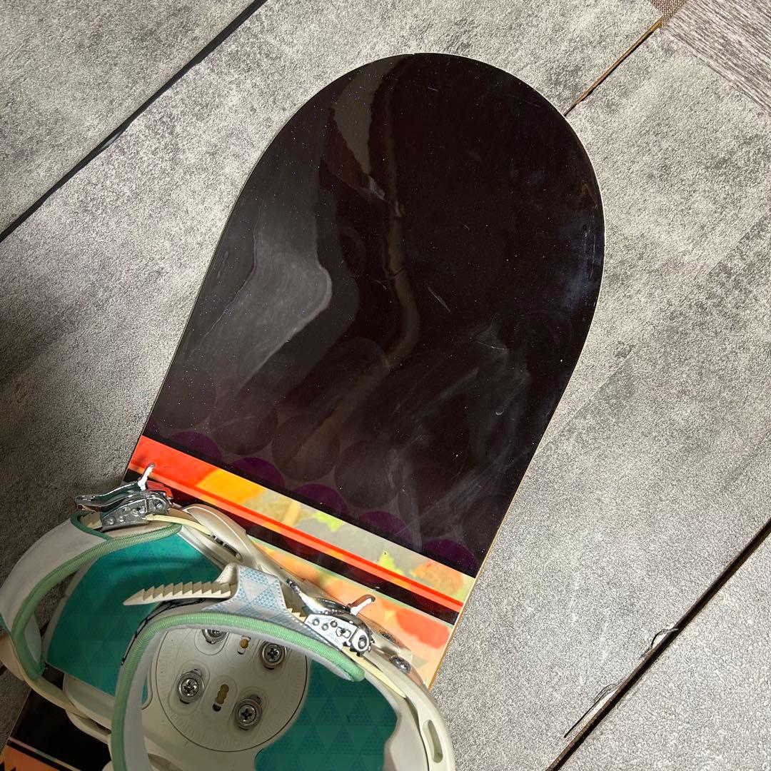 レディーススノーボード2点セット サロモン　146cm バインSM グラトリ