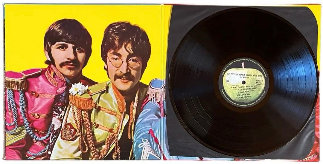 The Beatles レコード4枚セット