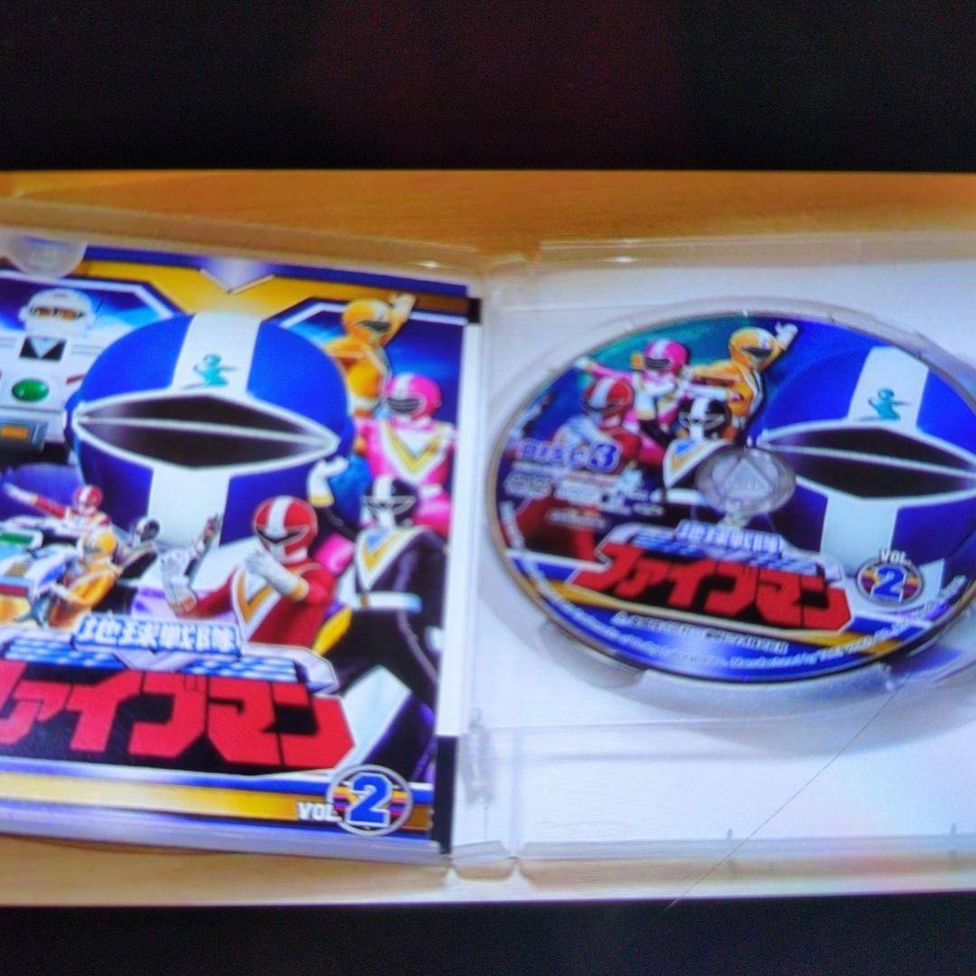 地球戦隊.ファイブマン。DＶD全5巻セット。