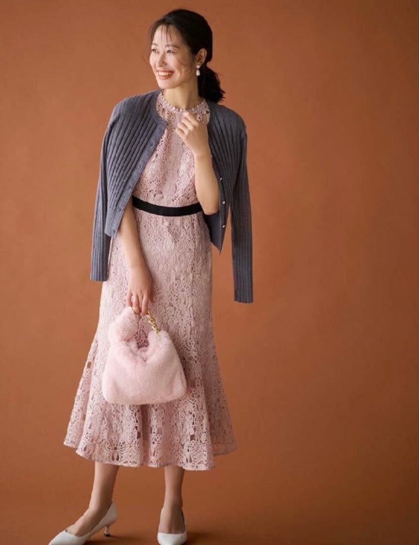 美品CELFORDセルフォードレースマーメイドワンピース佳子様佳子さま石原さとみ