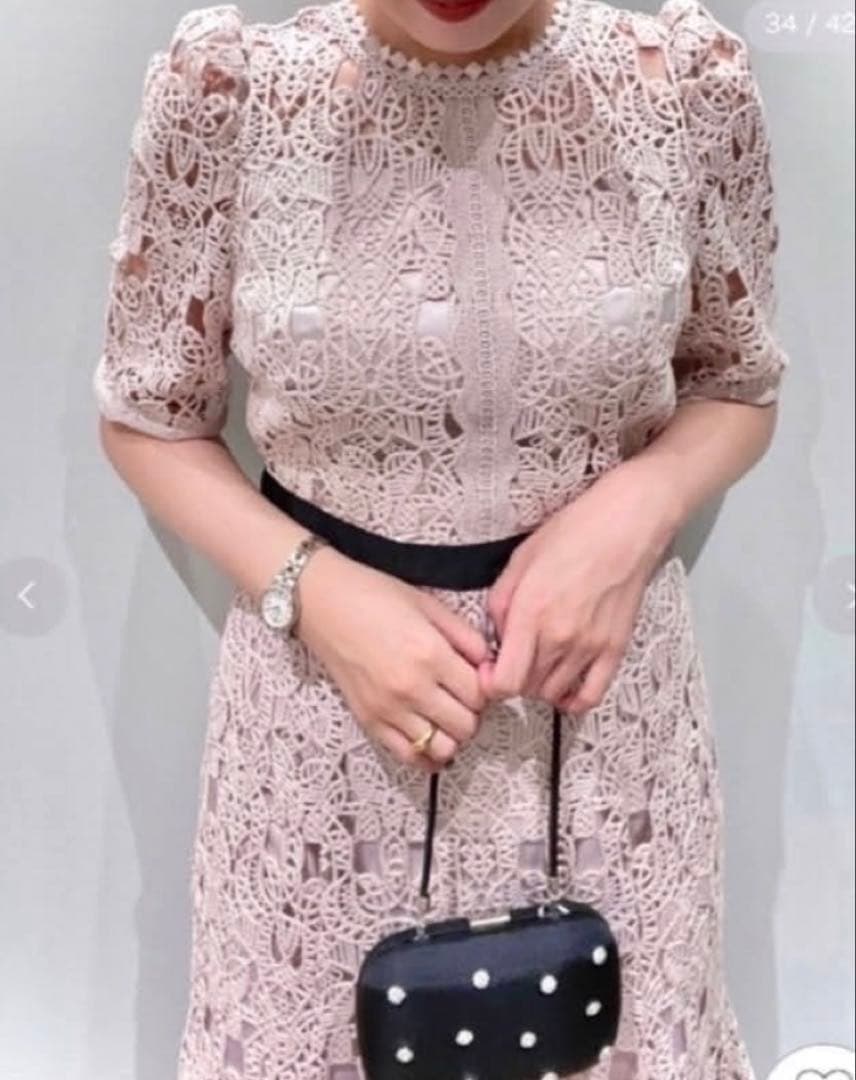 美品CELFORDセルフォードレースマーメイドワンピース佳子様佳子さま石原さとみ