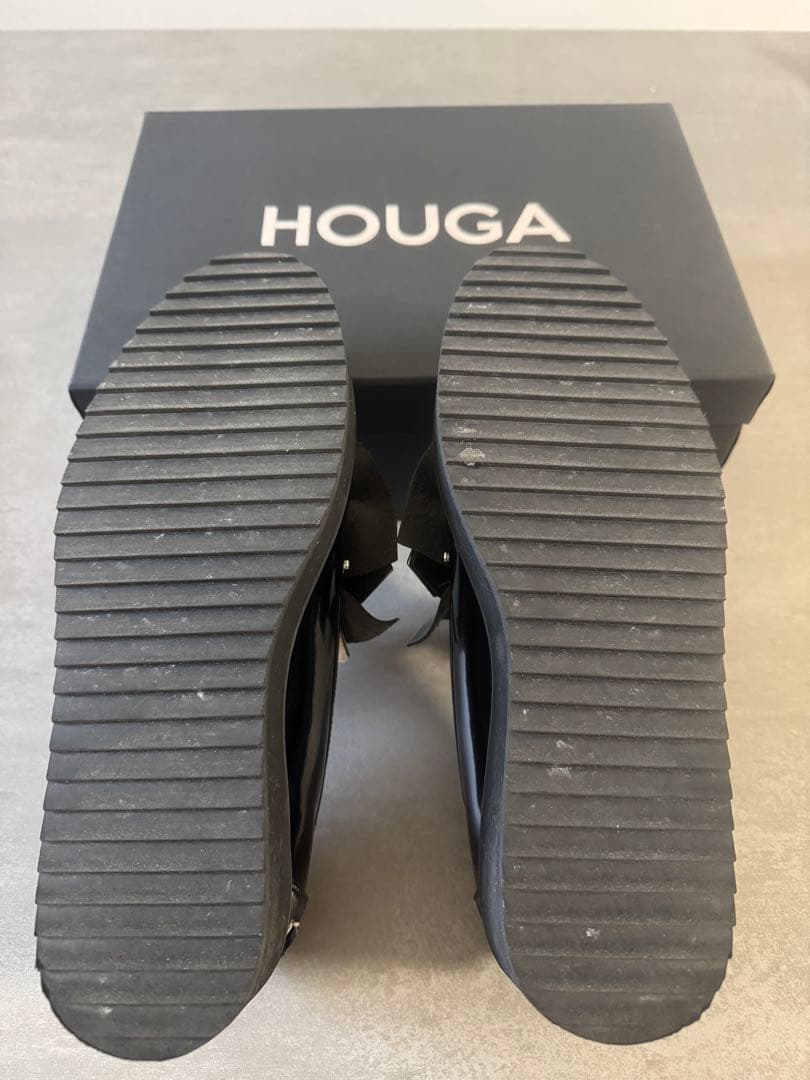 HOUGA day and night loafer ブラック サイズ2