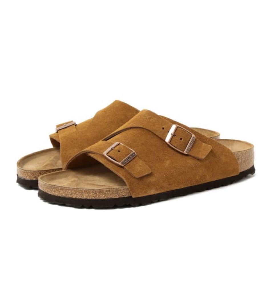 BIRKENSTOCK / Zurich ブラウン スエード サンダル 42