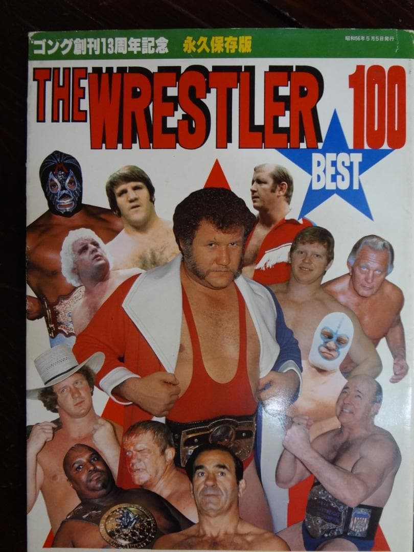ゴング創刊13周年記念　永久保存版 THE WRESTLER BEST 100