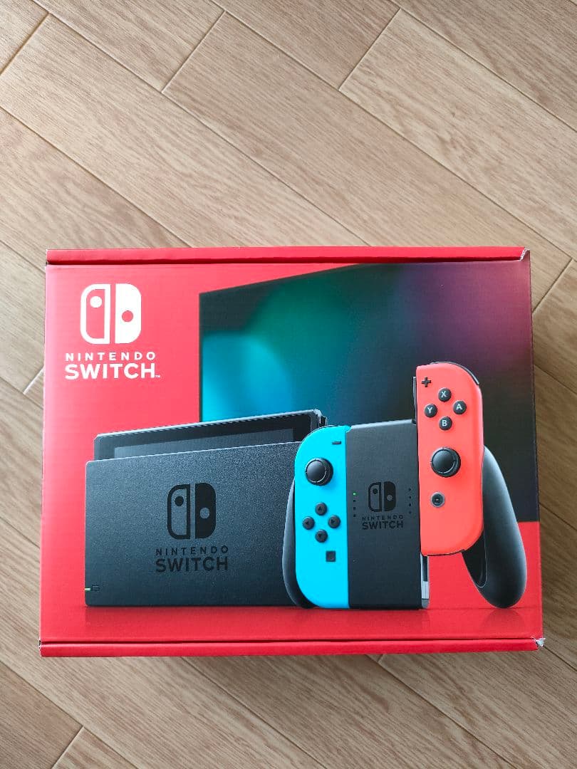 《新品•未使用》Switch 本体　ネオンブルー ネオンレッド