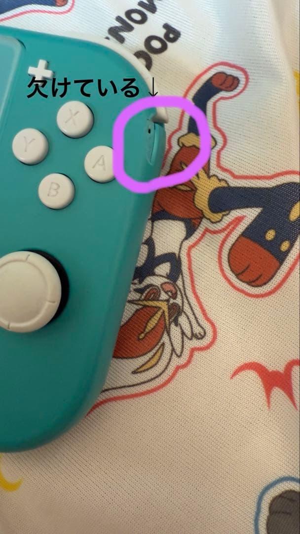 Nintendo Switch Lite 本体 ターコイズブルー ジャンク品