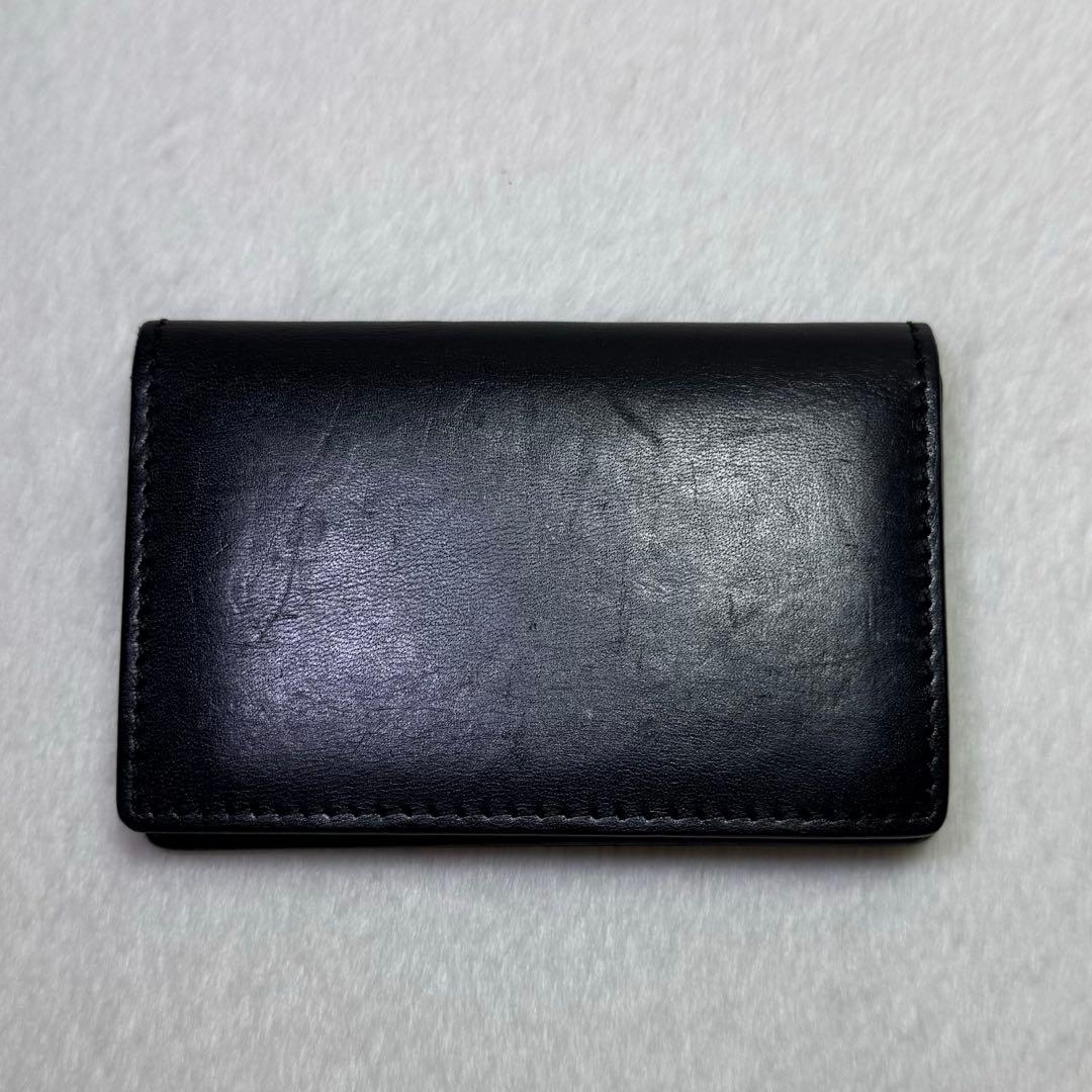Hender Scheme 黒 レザー 名刺入れ　カードケース　定期入れ