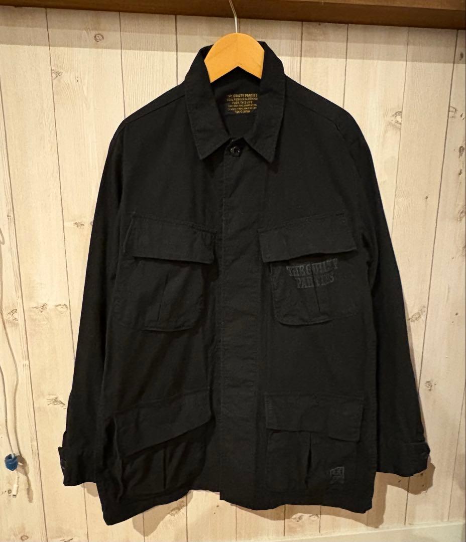 最終価格⭐︎ワコマリア リップストップ ミリタリー ファティーグ ジャケット　S