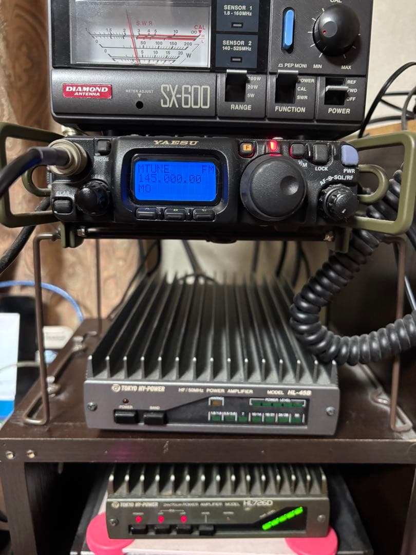 トランシーバー FT-818ND HL-45B HL-726D MFJ-902B etc