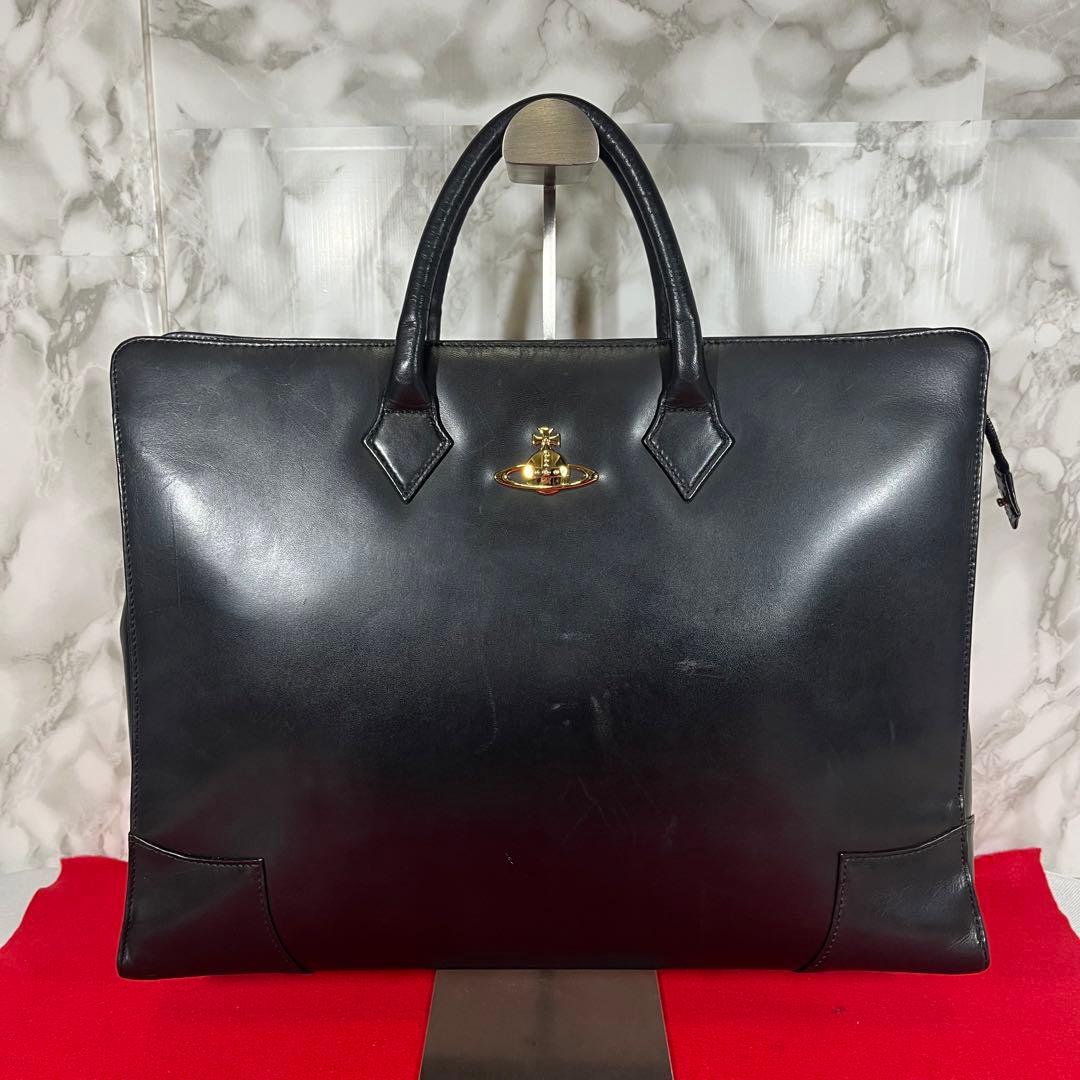 廃盤　vivienne west wood ビジネスバッグ　 本革　A4可能