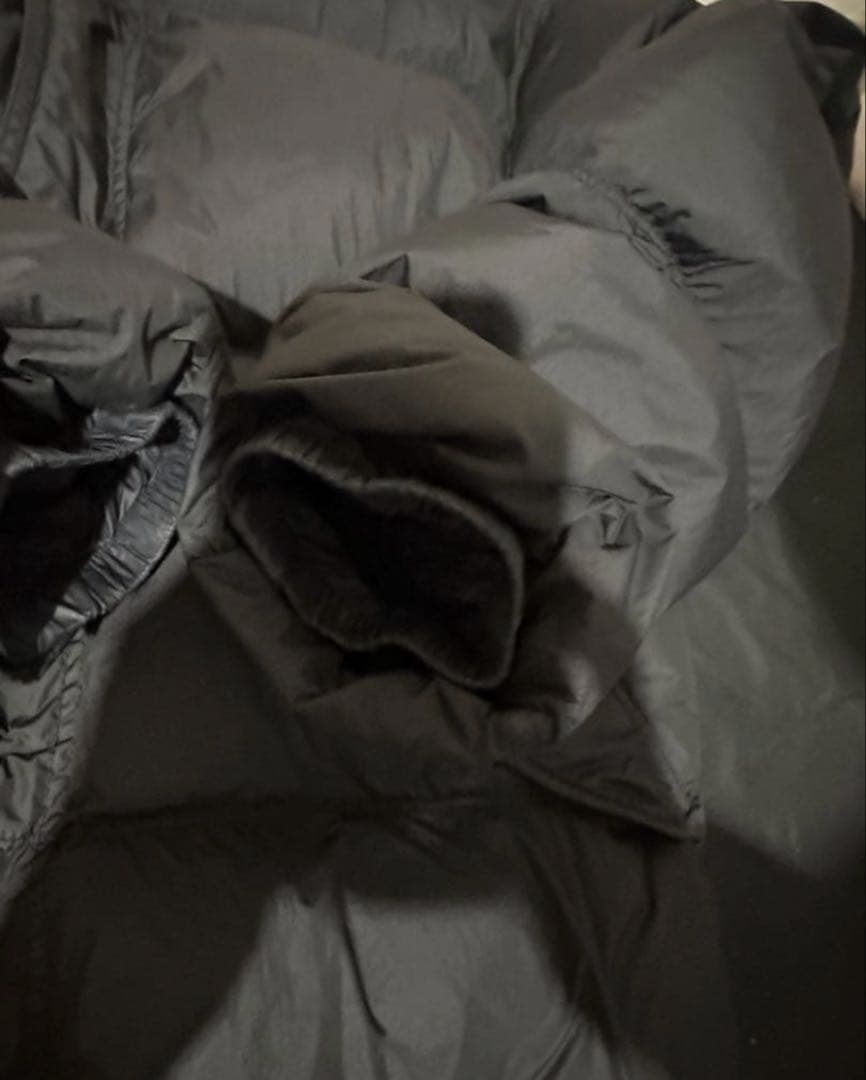 Stone  ブラック ダウンジャケット