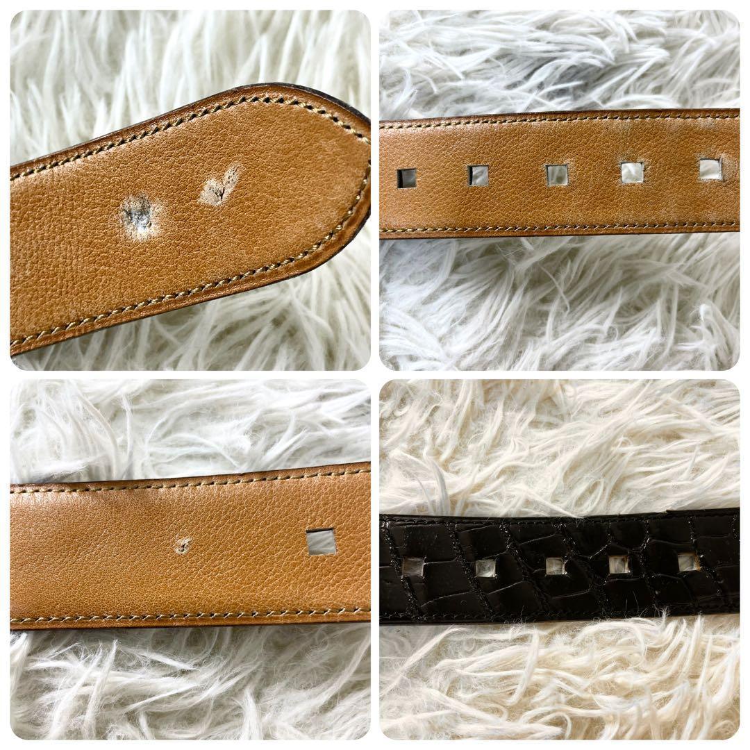 エルメス　HERMES レディース　ベルト　ブラック　黒　ゴールドバックル