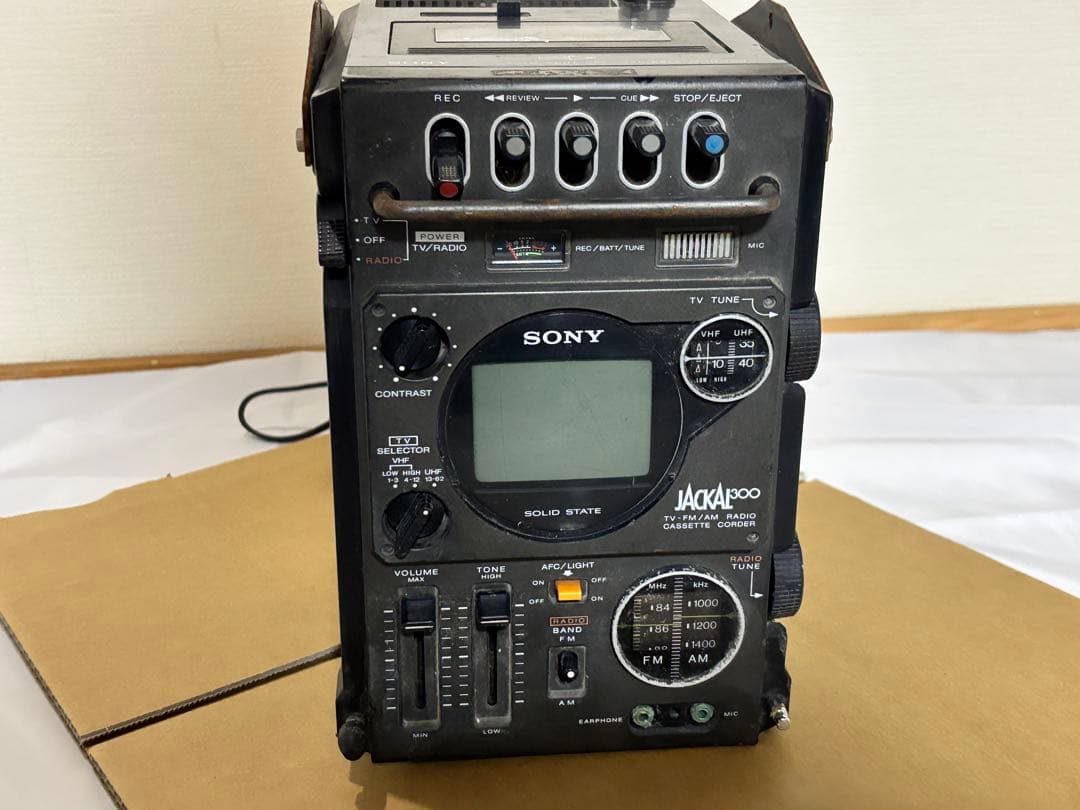 SONY ソニー ラテカセ JACKAL300 FX-300 1977年製