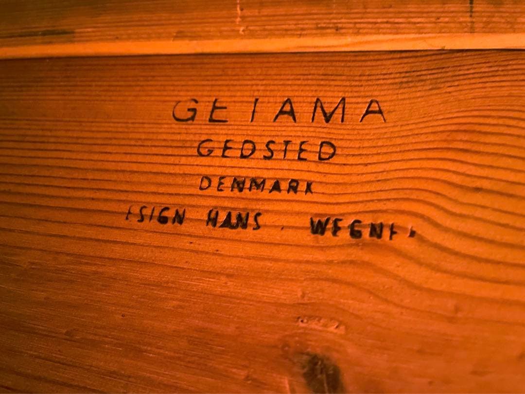 ge258 wegner デイベッド ウェグナー オーク 丸脚 GETAMA