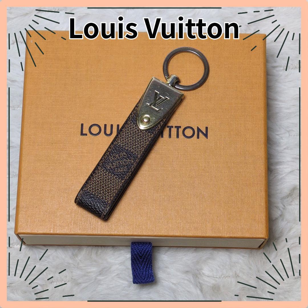 ルイヴィトン ダミエ キーリングM65050 ポルトクレドラゴンヌ　M65050