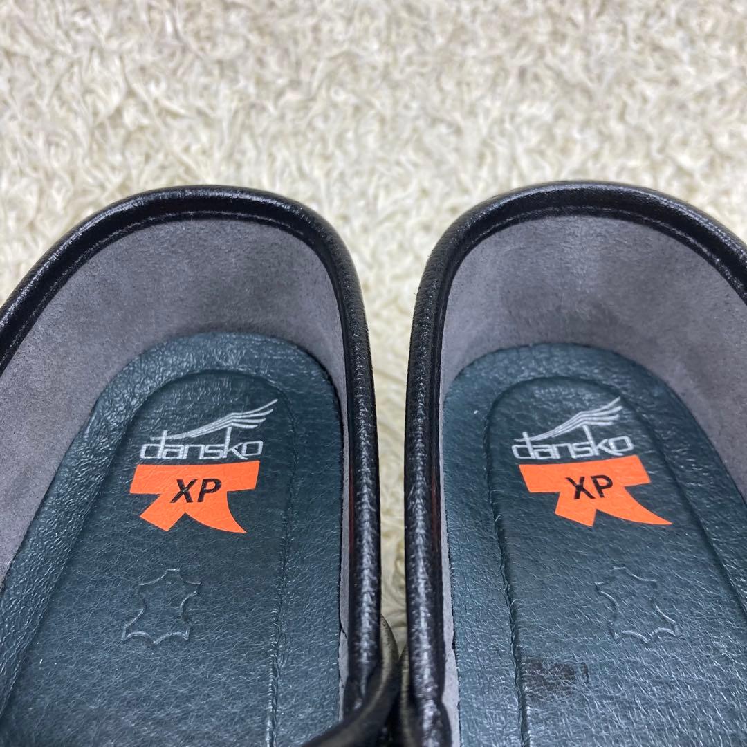 『極美品』dansko XP ダンスコ クロッグ サボサンダル スリッポン 黒