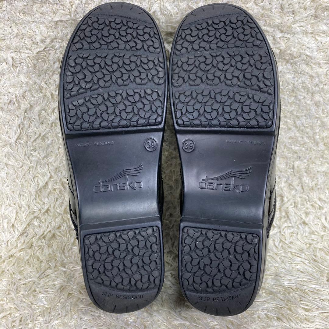 『極美品』dansko XP ダンスコ クロッグ サボサンダル スリッポン 黒