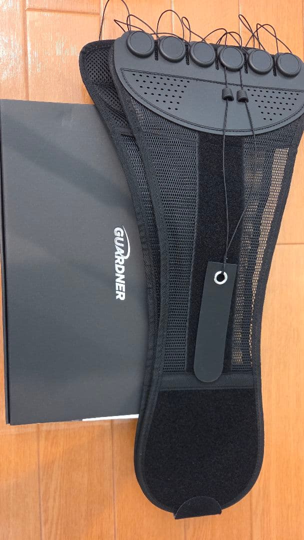 GUARDNER 腰痛ベルト Lサイズ ブラック