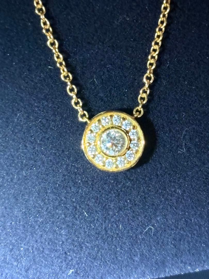 Tiffany & Co.AU750サークレット ダイヤモンド ネックレス