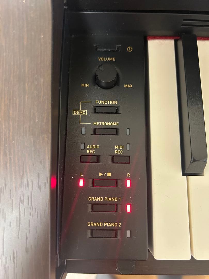 【美品送料無料】CASIO AP-470BN ダークブラウン 電子ピアノ