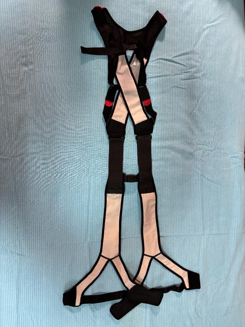 rakunie 腰部サポートウェア 黒/ベージュ