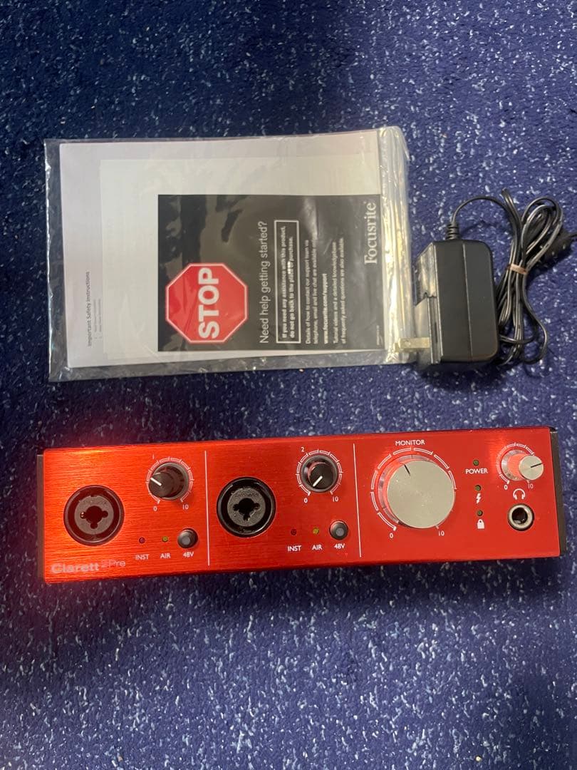 Focusrite Clarett 2 pre オーディオインターフェイス